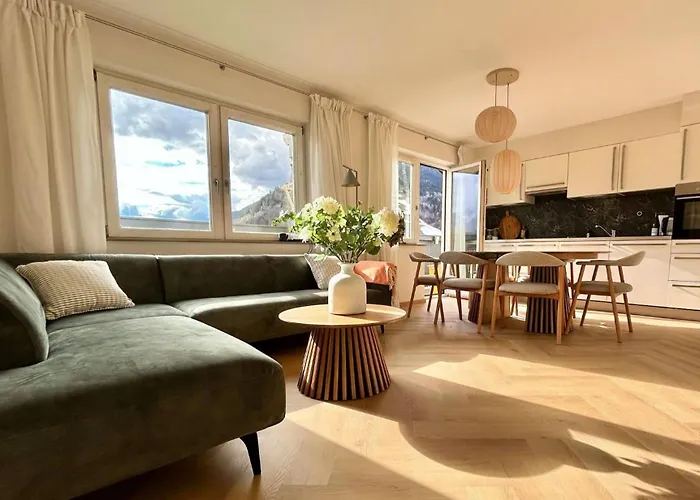 Design Family Xl W Sunny Balcony & Mountain Views & Free Parking 公寓 *